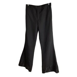 Dreamgirl Men's/Women's Disco Pants, Black,  Sz Med Style#9605 Sequins‎ Ankles